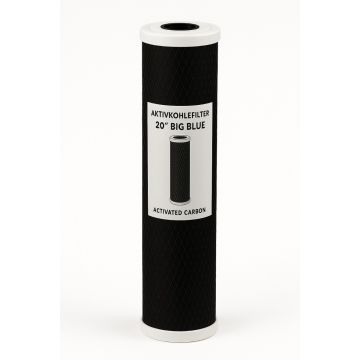 AKFBB20-Aktivkohlefilter 20 Zoll Big Blue gegen Chlor und Organic