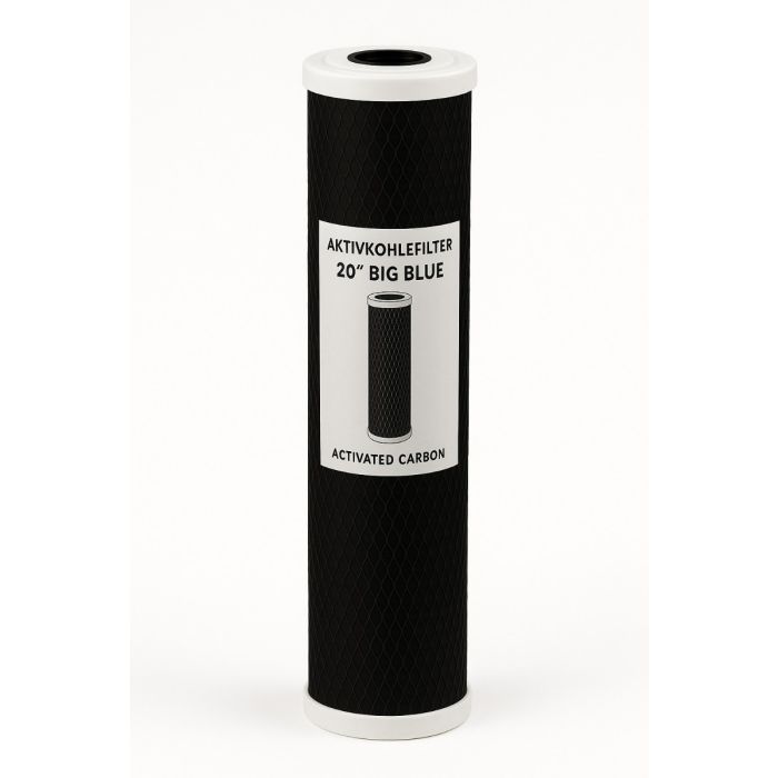 AKFBB20-Aktivkohlefilter 20 Zoll Big Blue gegen Chlor und Organic