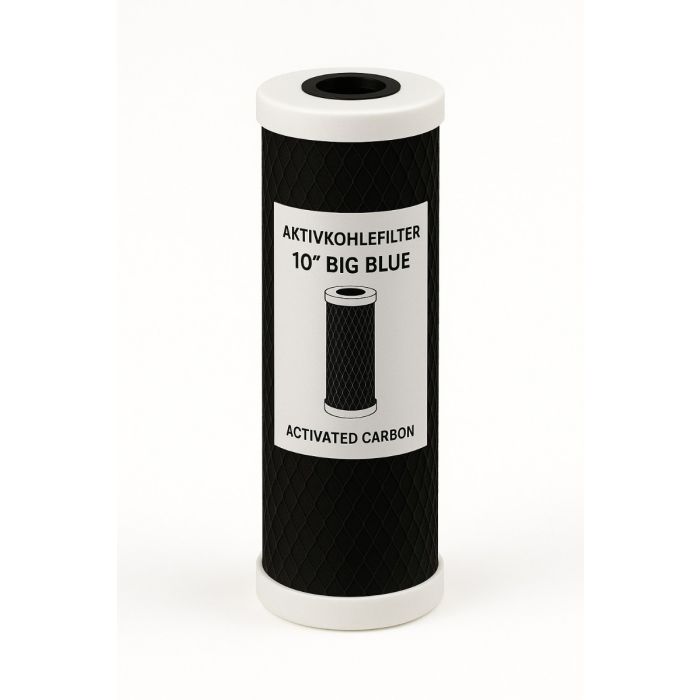 AKFBB10-Aktivkohlefilter 10 Zoll Big Blue gegen Chlor und Organic